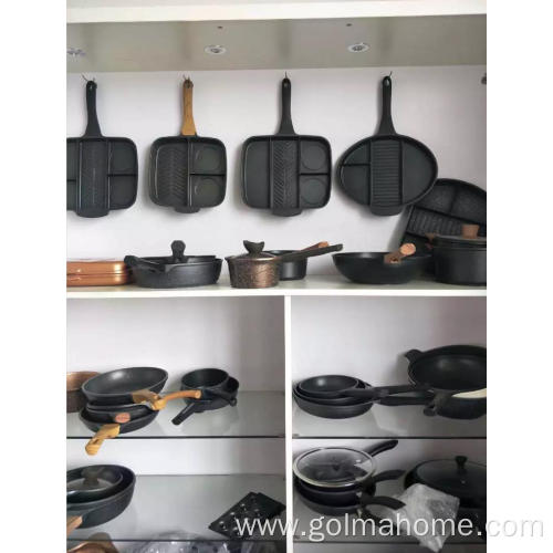 5-In-1 Breakfast Pan Non Stick Coating Fry Pan